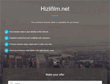 Tablet Screenshot of hizlifilm.net